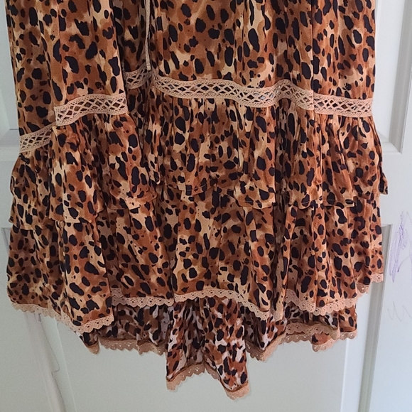 New spell designs saphari sun dress gown tan XXS - Picture 11 of 13